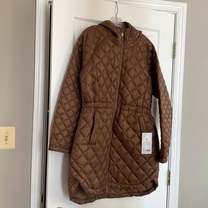 Athleta new with tags! Whisper featherless parka bronze size large